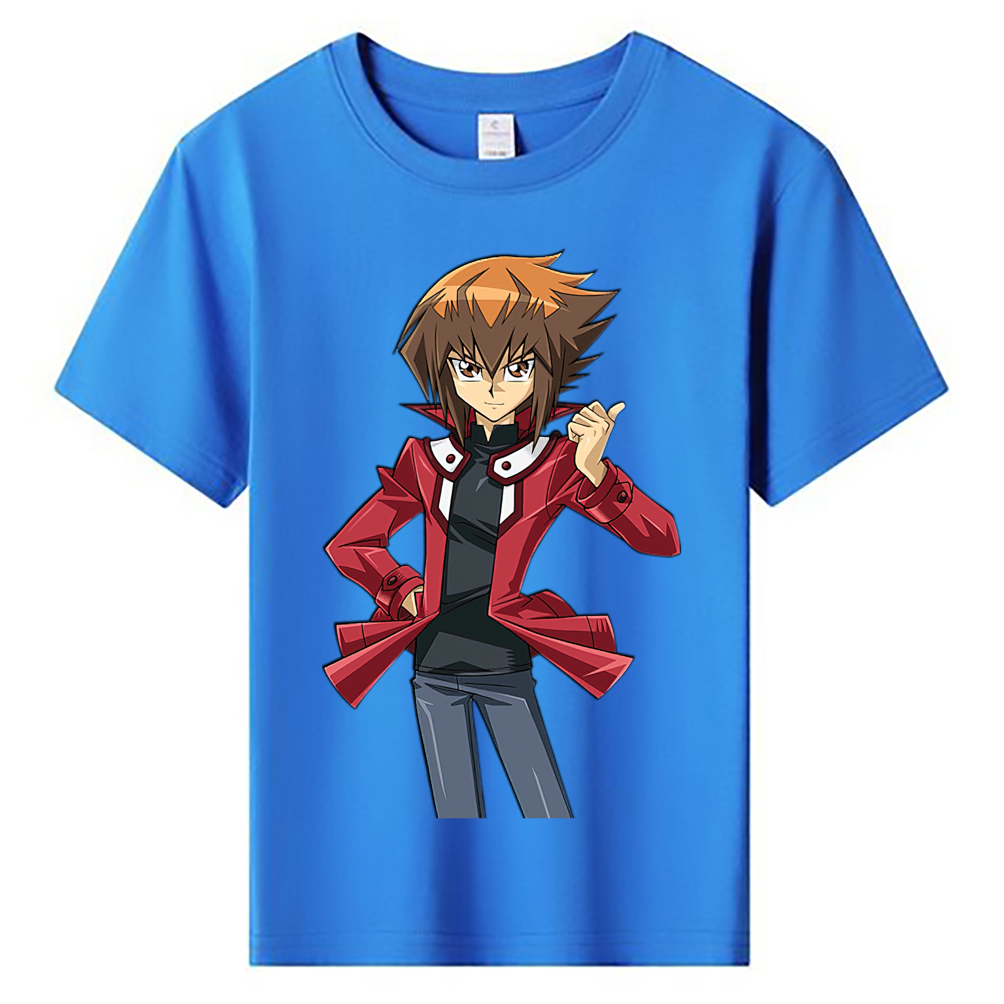 （画像用） 遊☆戯☆王 Yu-Gi-Oh! 綿100％キッズTシャツ（フロントプリント）